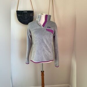 Patagonia Re-Tool Snap-T® Fleece Pullover, Size Medium